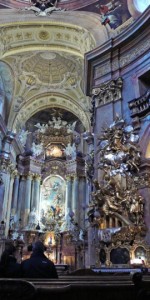 Peterskirche, or St. Peter's Cathredral, in Vienna, which has free organ concerts daily at 3PM.