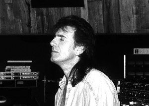 Graham Nash listening to a playback at Record Plant, 1991.  Photo by Mr. Bonzai.