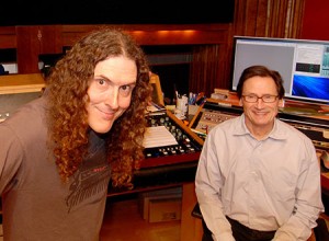 "Weird Al" Yankovic and Bernie.